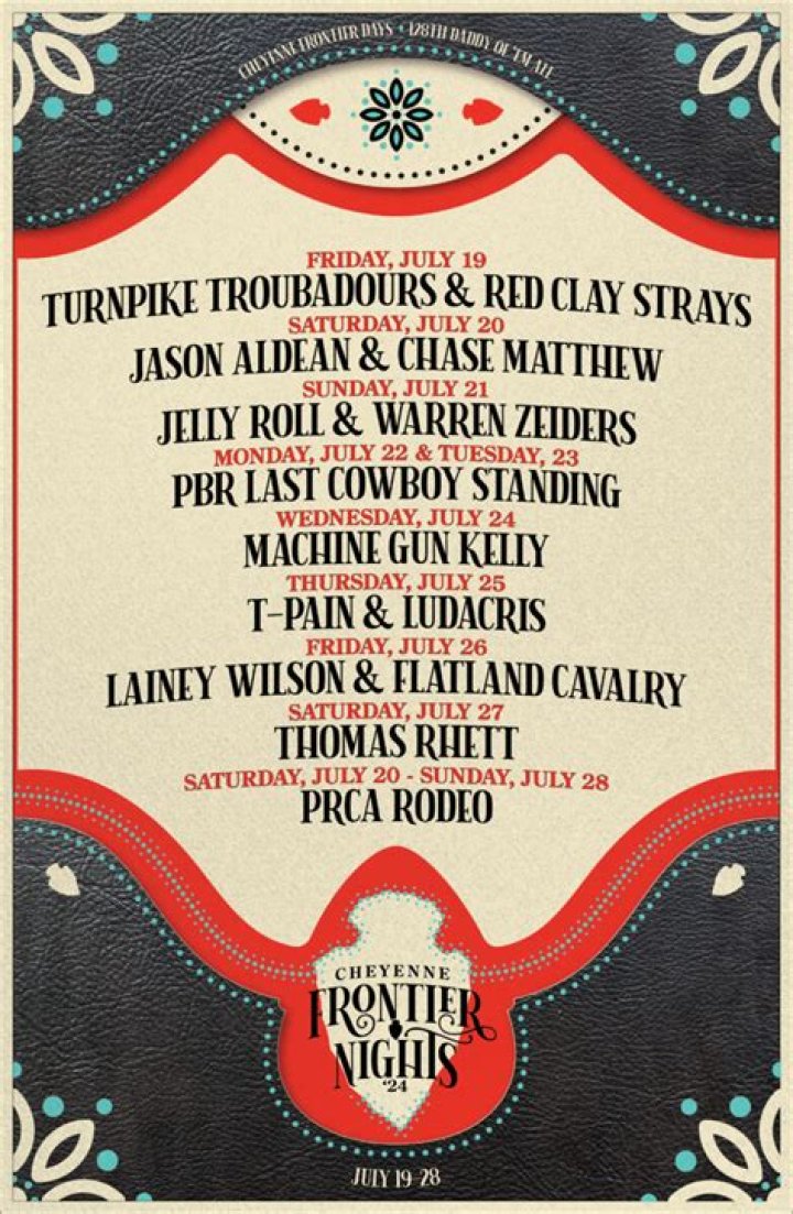 Cheyenne Frontier Days Announce Concert Headliners Including Brooks & Dunn And Jason Aldean