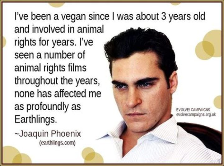 Is Joaquin Phoenix Vegan?