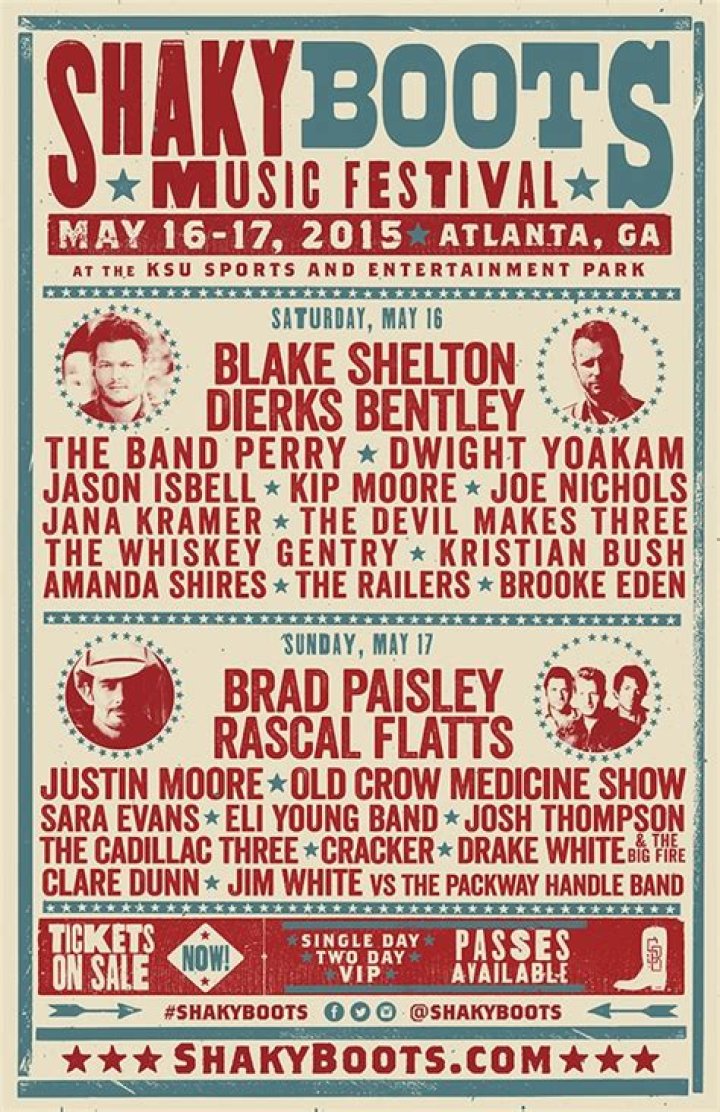 Shaky Beats Festival To Go Country As The Shaky Boots Festival In 2020