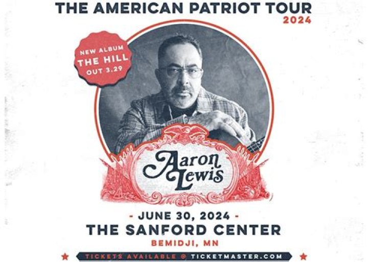Singer/Songwriter Aaron Lewis Adds Additional Dates to American Patriot Tour