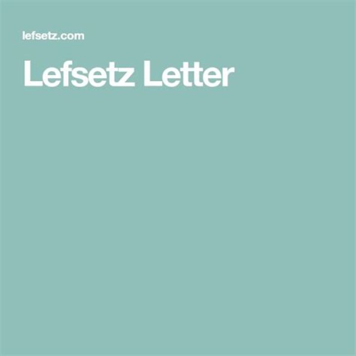 The Lefsetz Letter: Mary Turner